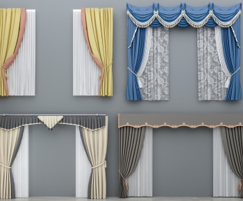 Simple European Style The Curtain-ID:241230464