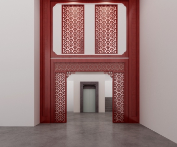 Chinese Style Door-ID:199071134
