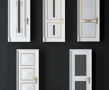 European Style Solid Wood Door-ID:726886616