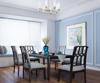 American Style Dining Room-ID:964268659