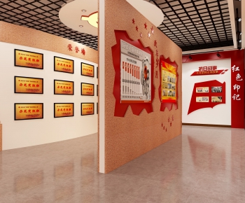 Modern Exhibition Hall-ID:550112862