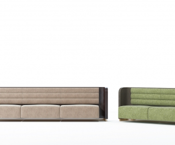 Simple European Style Three-seat Sofa-ID:269765466