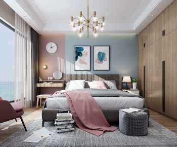 Nordic Style Bedroom-ID:346771575