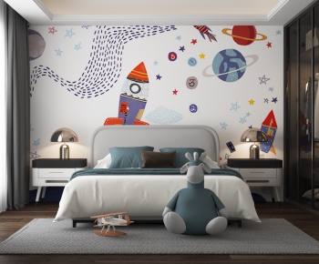 Modern Children's Room-ID:668595826