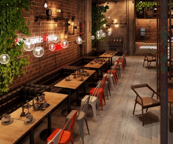 Industrial Style Cafe-ID:826774562