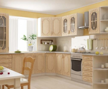 European Style Kitchen Cabinet-ID:913907969