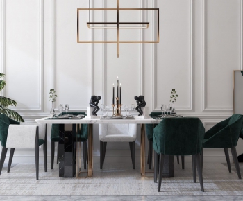 Modern Dining Table And Chairs-ID:954553517