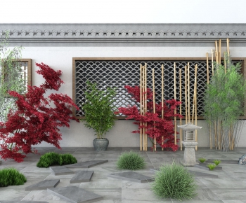New Chinese Style Garden-ID:408842361