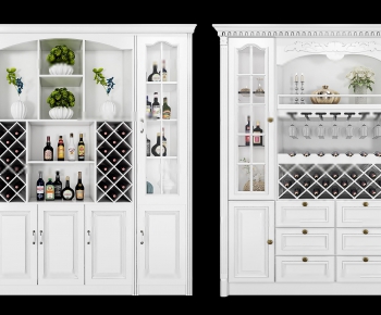 European Style Wine Cabinet-ID:733119446