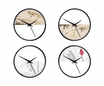 New Chinese Style Wall Clock-ID:301550883