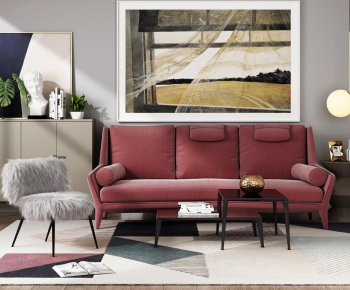 Nordic Style Sofa Combination-ID:693610424