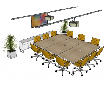 Modern Conference Table-ID:801697436