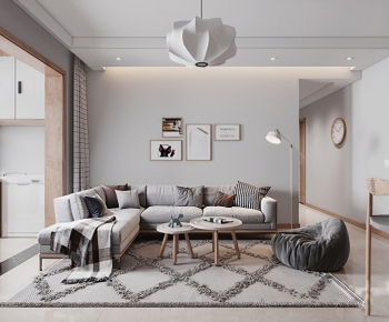 Nordic Style A Living Room-ID:821266581