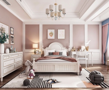 American Style Bedroom-ID:949297586