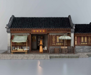 Chinese Style Ancient Architectural Buildings-ID:760335792