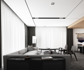 Modern A Living Room-ID:247330159