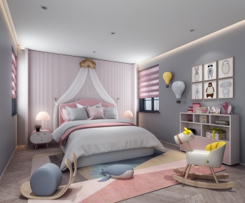 Nordic Style Girl's Room Daughter's Room-ID:301289477
