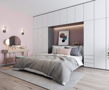 Nordic Style Bedroom-ID:463427289