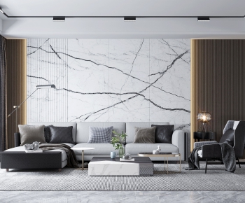 Modern A Living Room-ID:194261337