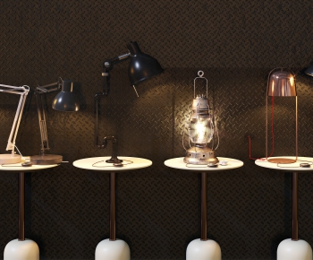 Industrial Style Table Lamp-ID:442949133