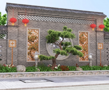 Chinese Style Building Component-ID:186480463