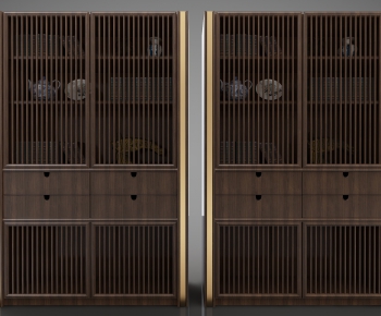 New Chinese Style Bookcase-ID:363715937