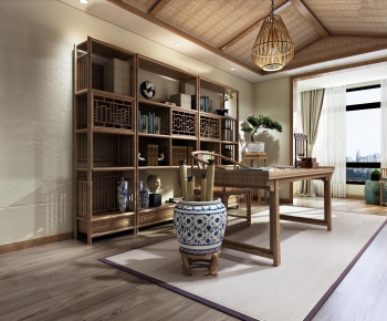 New Chinese Style Study Space-ID:195919298