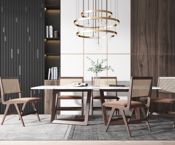 Modern Dining Table And Chairs-ID:514507212