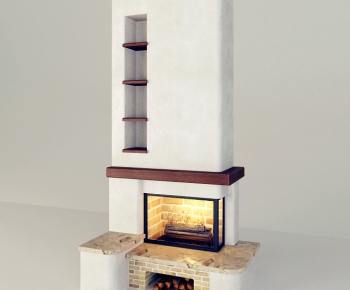 Modern Fireplace-ID:145032122