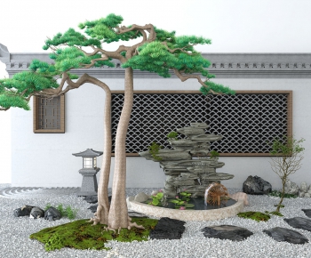 New Chinese Style Garden-ID:486814894