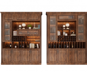 New Chinese Style Wine Cabinet-ID:867252494