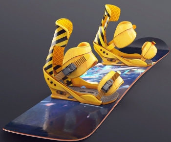 现代滑雪板-ID:107625641