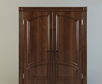 Modern Solid Wood Door-ID:213718969