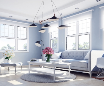 Nordic Style A Living Room-ID:512625183