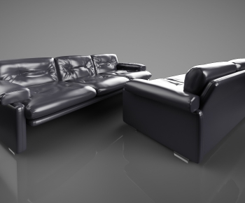 Modern Three-seat Sofa-ID:720605635