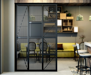 Industrial Style Partition-ID:397396938