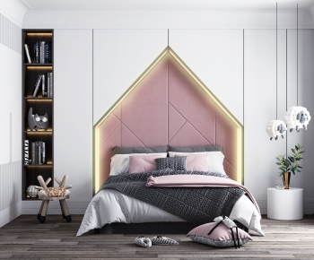 Nordic Style Girl's Room Daughter's Room-ID:312196233