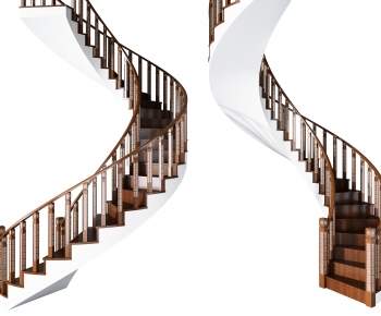 Chinese Style Rotating Staircase-ID:795288565