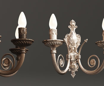 Simple European Style Wall Lamp-ID:474700122
