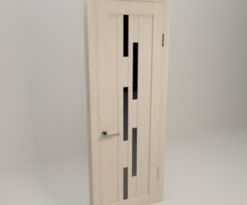 Modern Solid Wood Door-ID:539708462