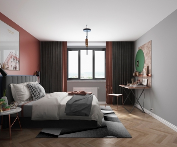 Nordic Style Bedroom-ID:650148379