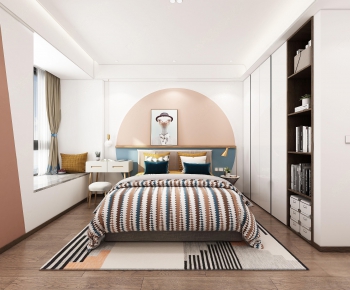 Nordic Style Bedroom-ID:310926434