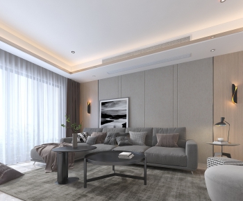 Modern A Living Room-ID:930293381