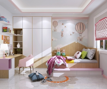 Modern Girl's Room Daughter's Room-ID:539875233