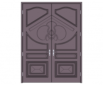 Modern Double Door-ID:727863421