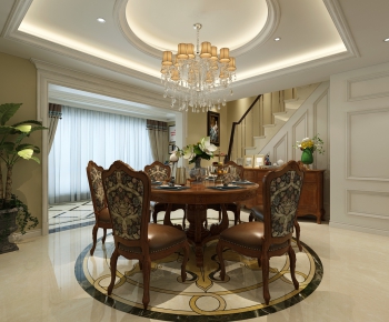 American Style Dining Room-ID:182567736