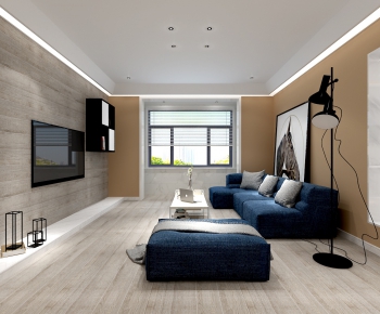 Modern A Living Room-ID:952299571