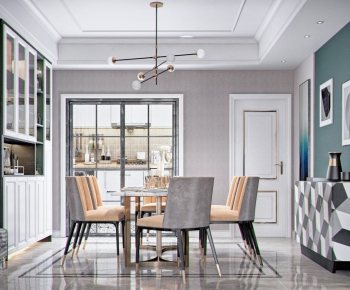 Modern Dining Room-ID:219280795