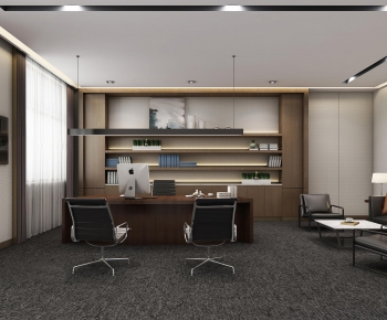 Modern Manager's Office-ID:645725726