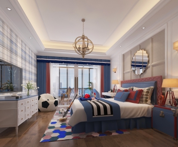 American Style Boy's Room And Son's Room-ID:669836157